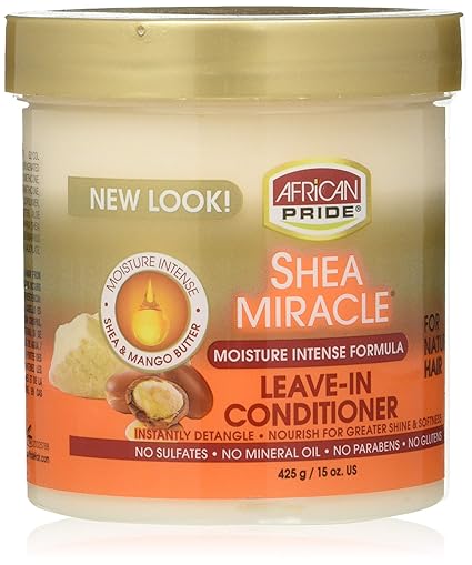 AFRICAN PRIDE SHEA MIRACLE LEAVE-IN CONDITIONER 15OZ