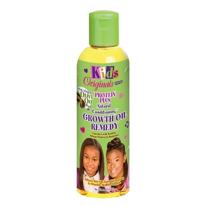 AFRICA'S BEST KIDS ORIGINALS PROTEIN PLUS NATURAL CONDITIONING GROWTH OIL REMEDY 8oz
