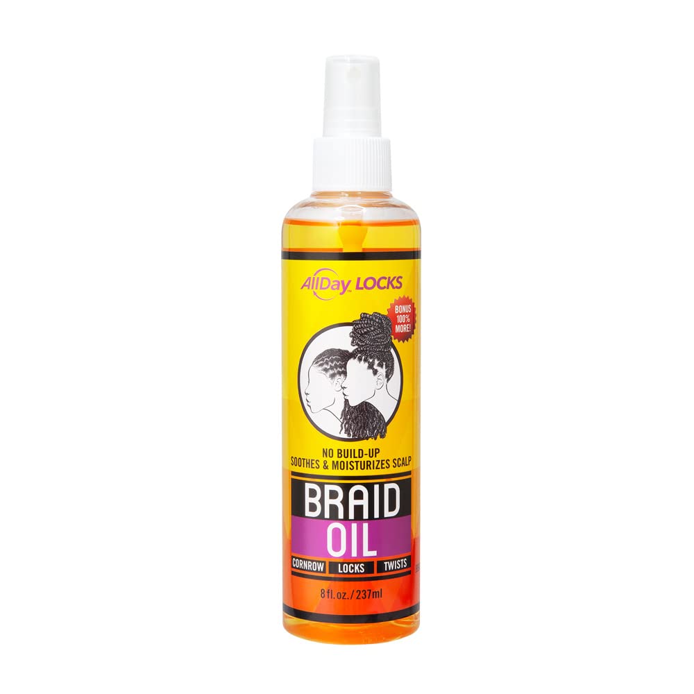 ALLDAY LOCKS Braid Oil 8oz