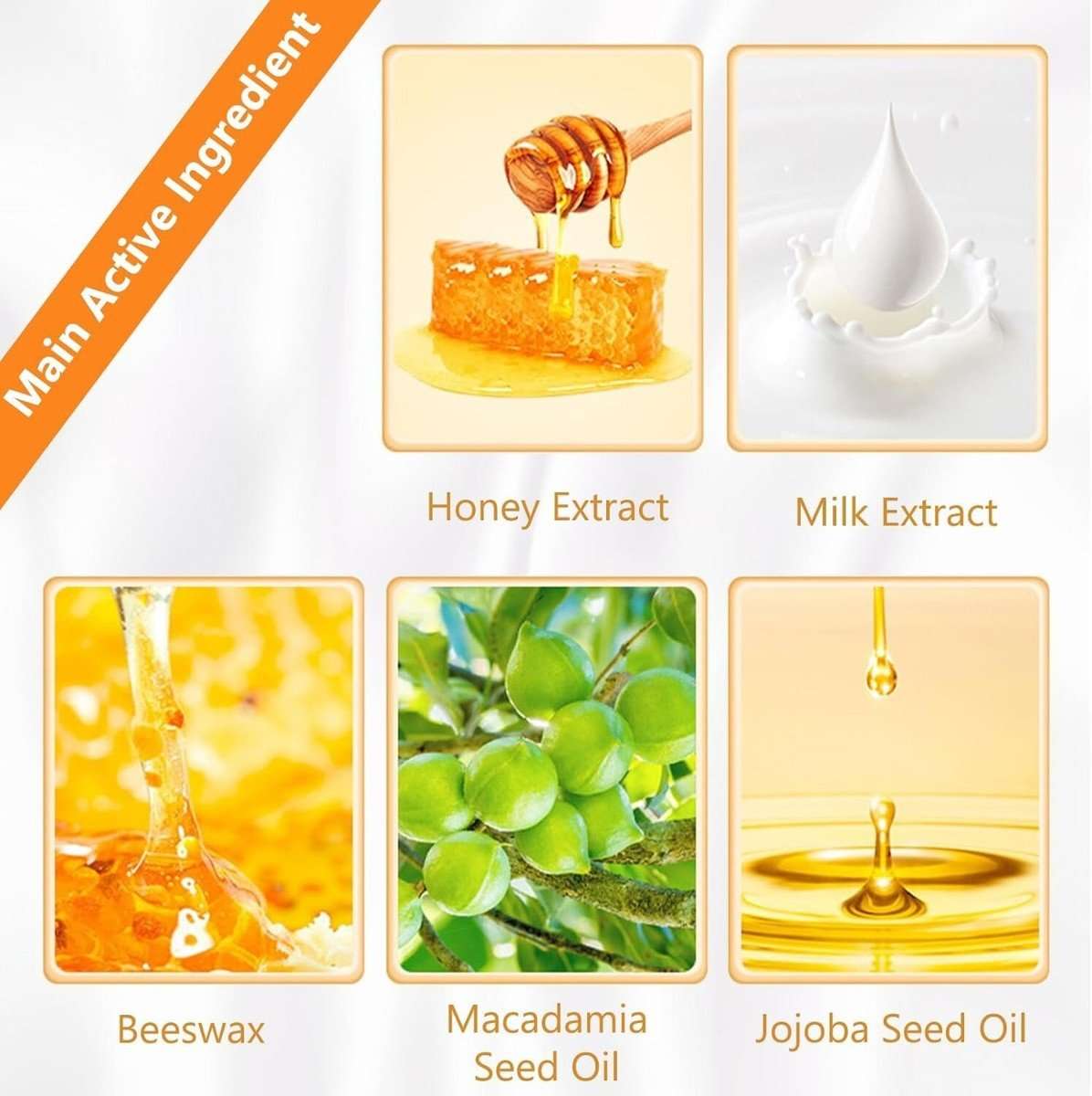 APIEU Honey & Milk Lip Scrub 8ml