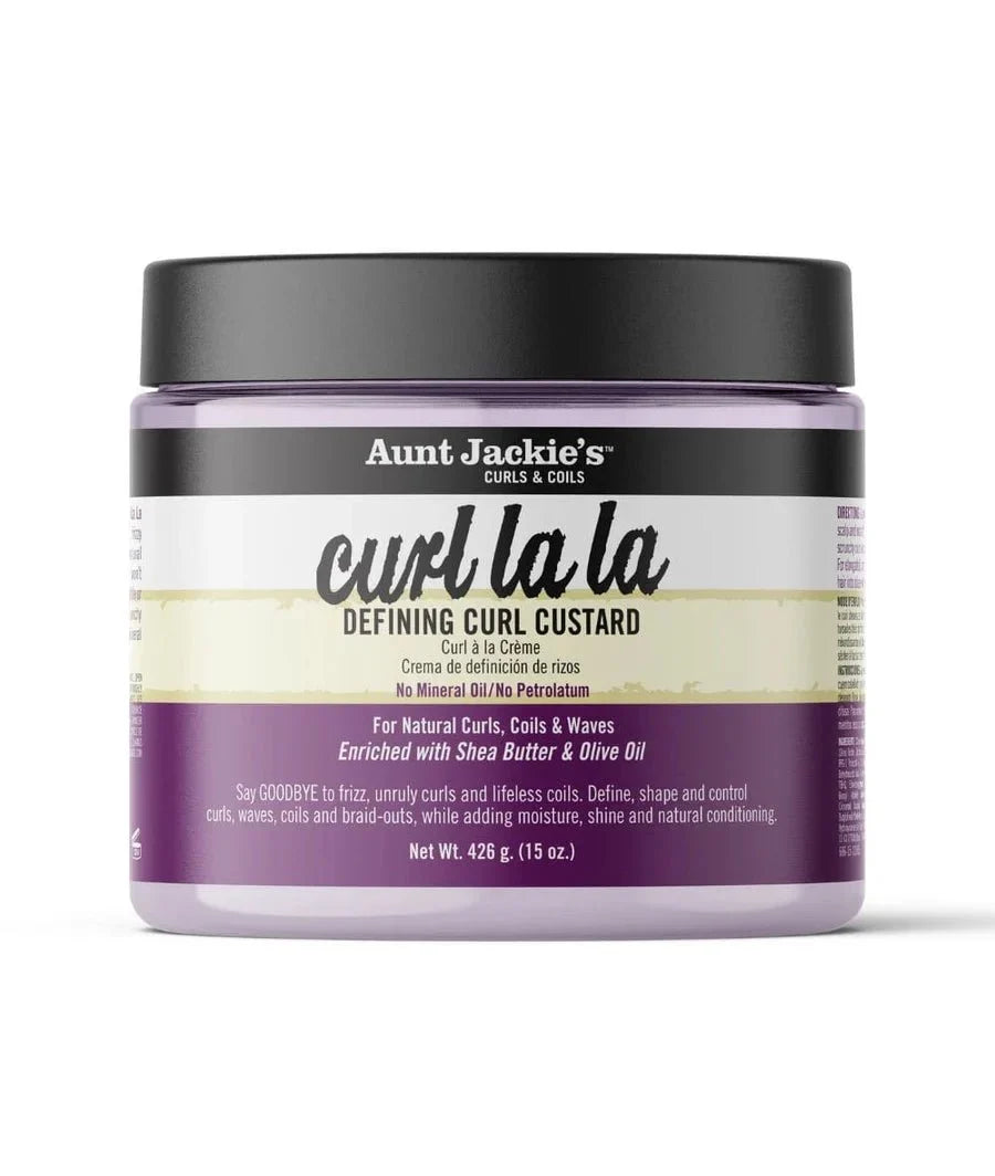 AUNT JACKIE'S CURL LA LA DEFINING CURL CUSTARD 15 OZ