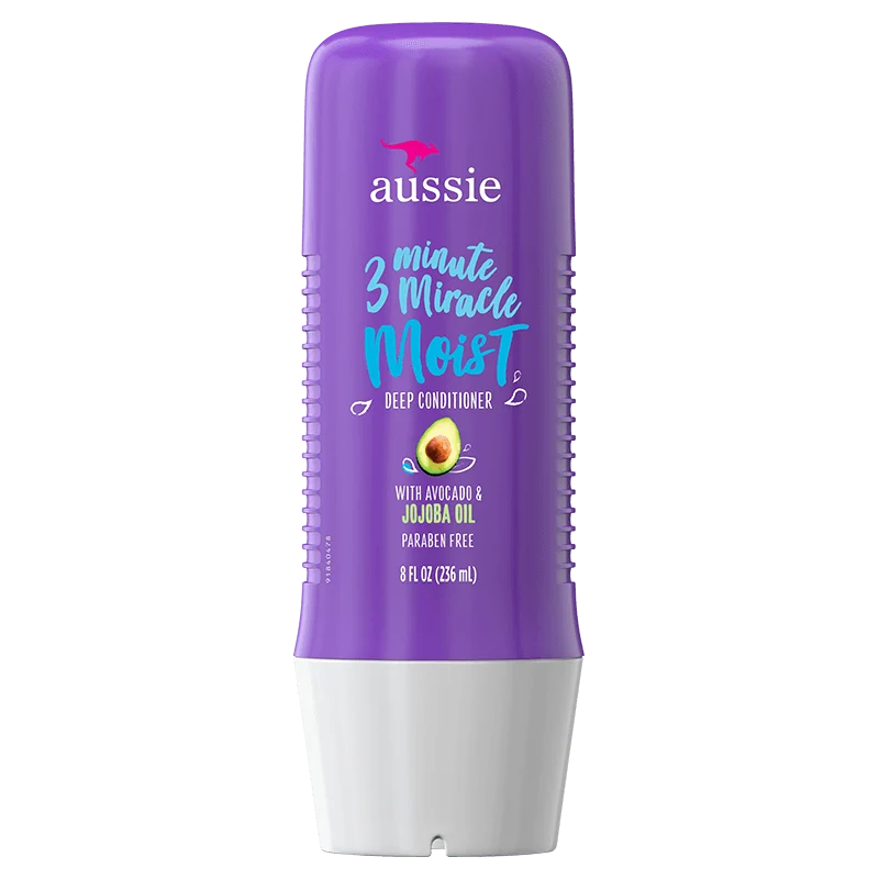 AUSSIE 3 MINUTE MIRACLE MOIST DEEP CONDITIONER 8OZ