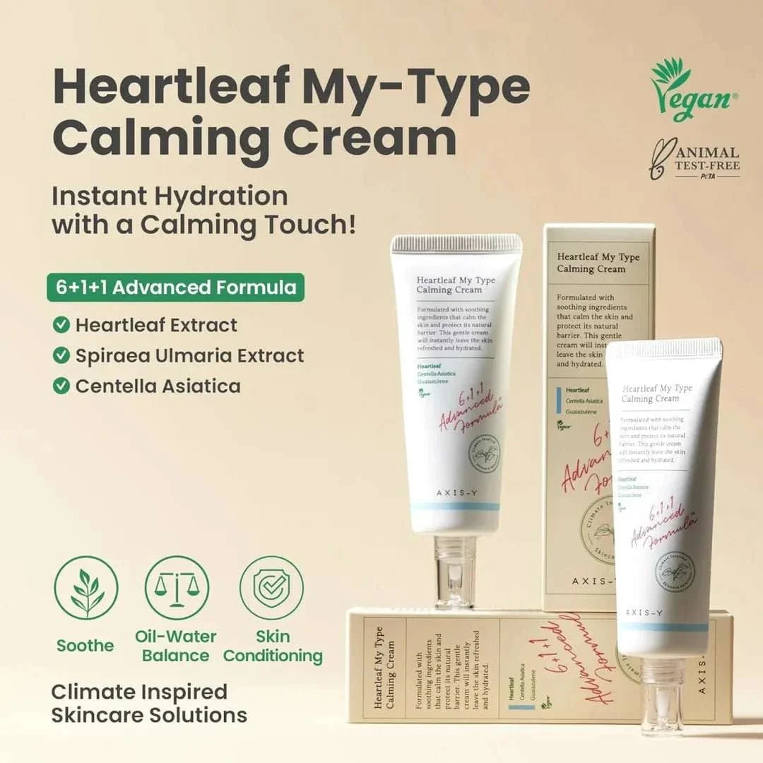 Axis-y Heartleaf My-Type Calming Cream 60ml