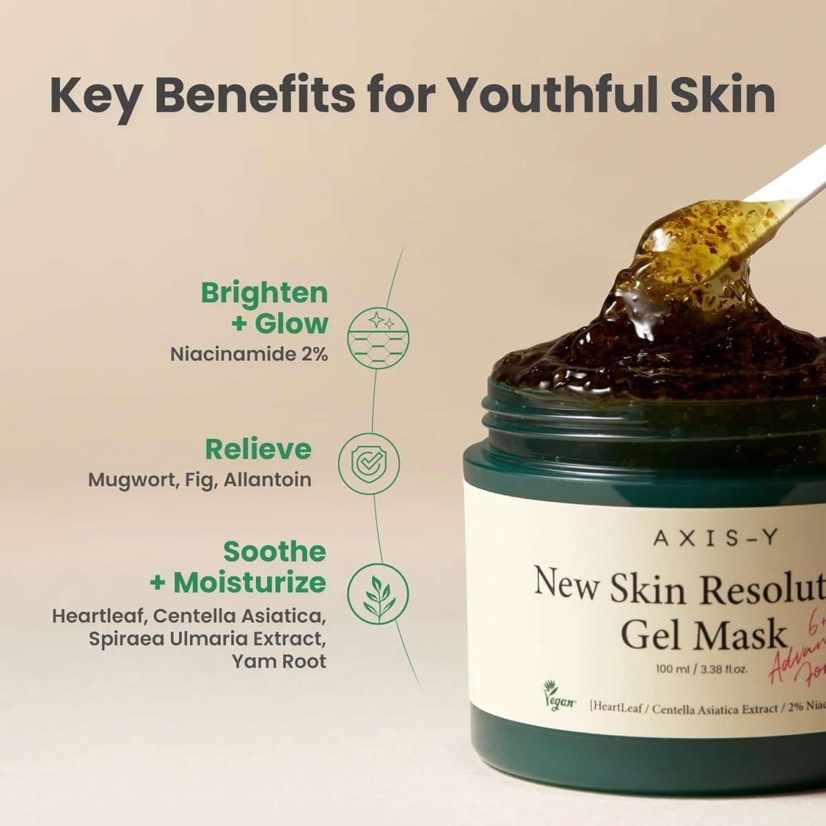 Axis-y New Skin Resolution Gel Mask 100ml