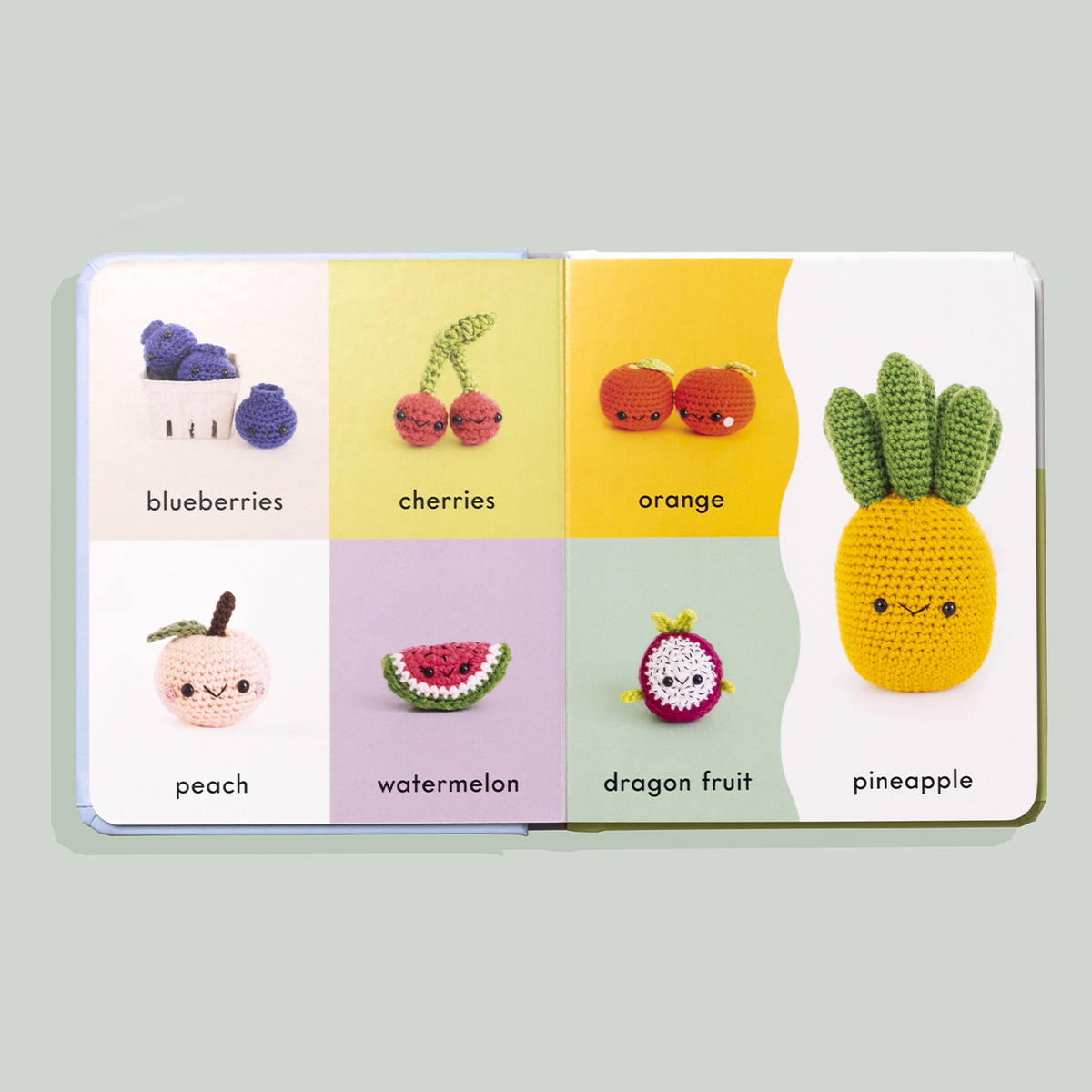 Paige Tate & Co. - First Words with Cute Crochet Friends (Baby Board Book) - Ages 1–3