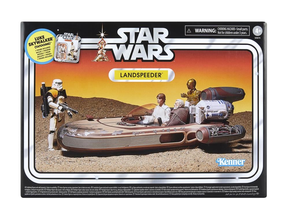 Star Wars: The Vintage Collection X-34 Landspeeder with Luke Skywalker (Tatooine) Action Figure