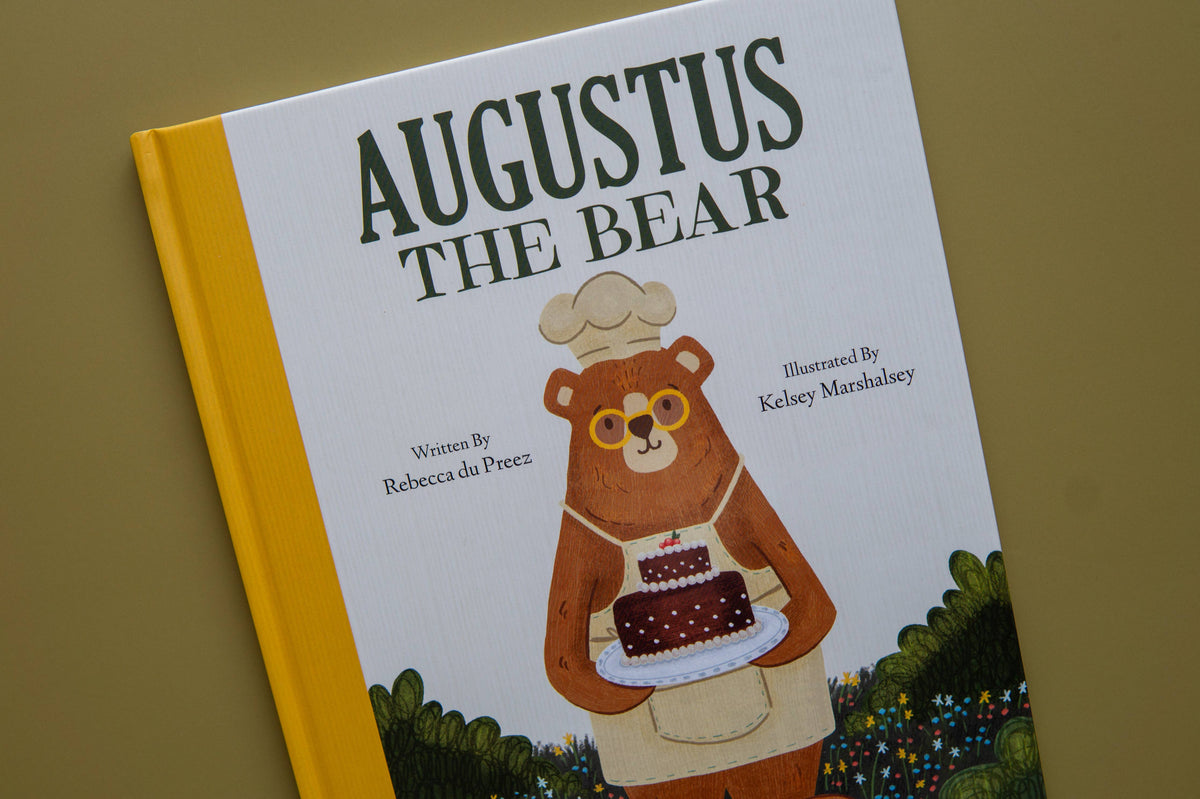 Brown Paper Fox - Augustus the Bear - Hardcover Picture Book - Canadian Publisher - Ages 3–8