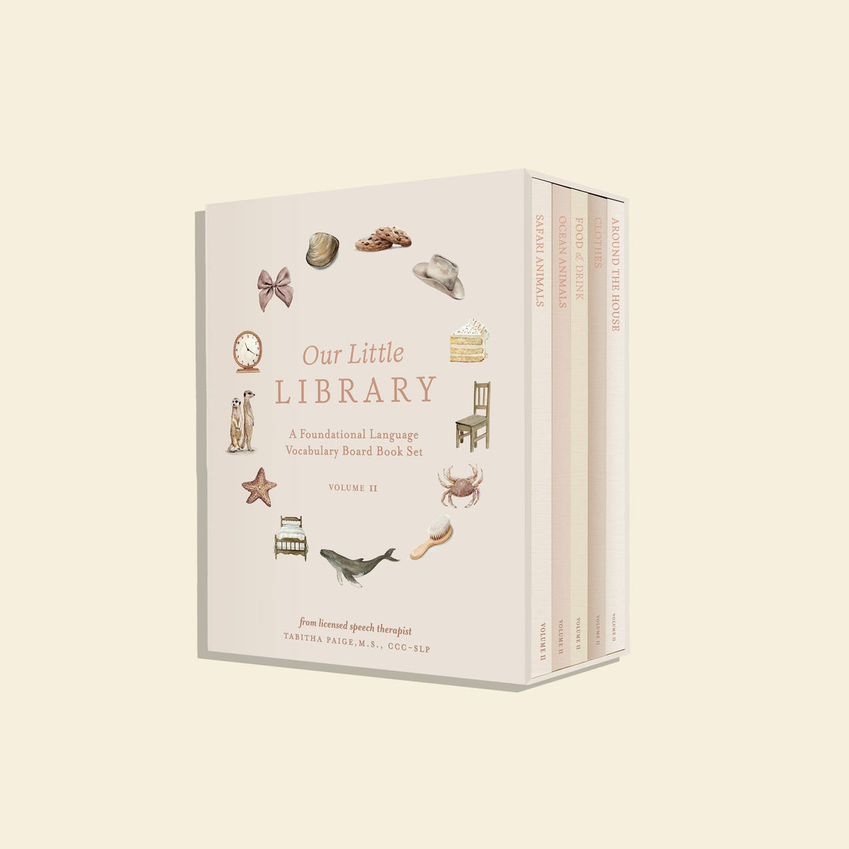 Paige Tate & Co. - Our Little Library Vol. 2 (5 Board Books) - Ages 0+