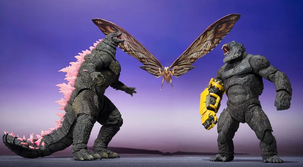Godzilla x Kong: The New Empire S.H.MonsterArts - Suko & Mothra