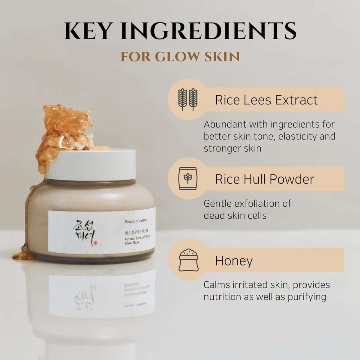 Beauty of Joseon Ground Rice and Honey Glow Mask 150ml