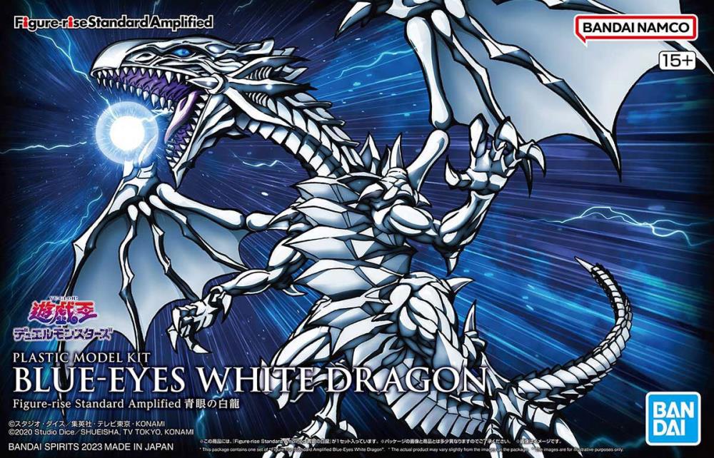 Yu-Gi-Oh - Amplified Blue-Eyes White Dragon - Model kit