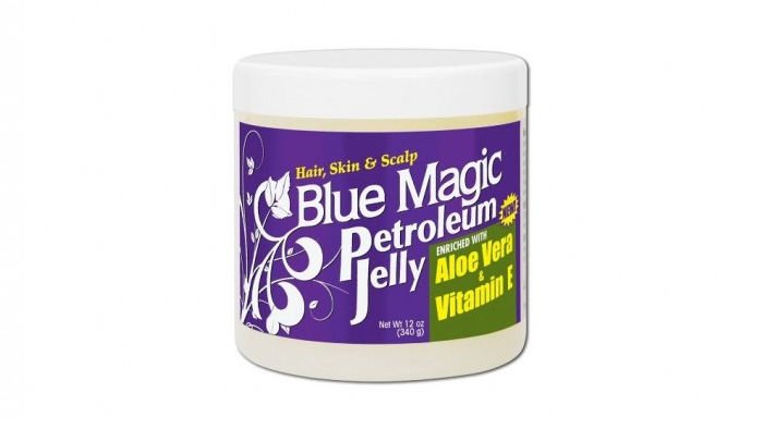 BLUE MAGIC PETROLEUM JELLY WITH ALOE VERA & VITAMIN E 12 OZ