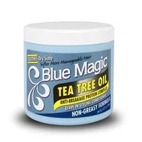BLUE MAGIC Tea Tree Oil Leave-In Styling Conditioner 13.75OZ