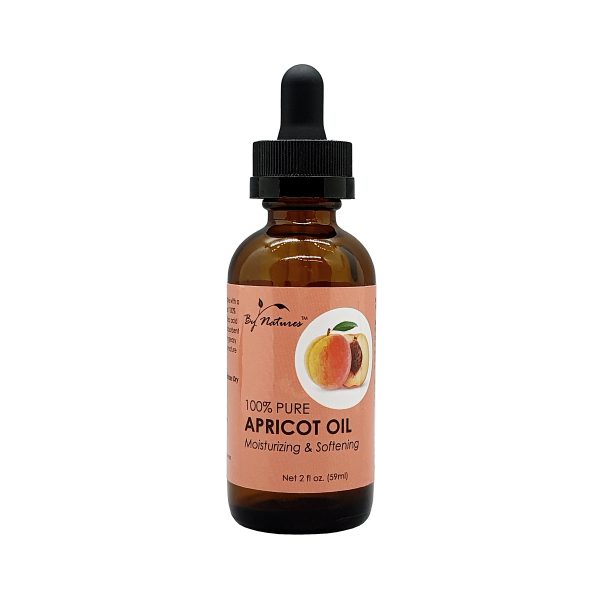 BY NATURES 100% PURE APRICOT OIL 2 Oz