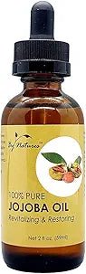 BY NATURES 100% PURE JOJOBA OIL 2 OZ