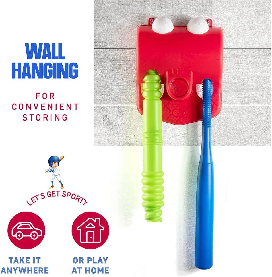 Play22 - T Ball Set with 20" Batting Tee and 8 Balls - Ages 3–5