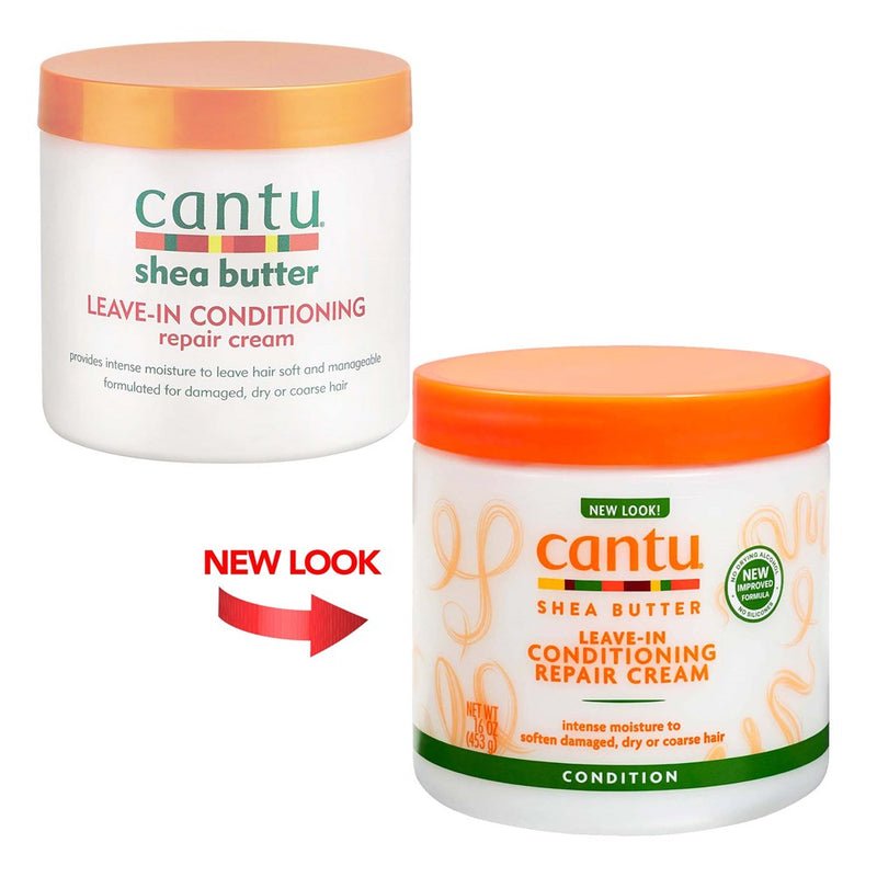 CANTU Shea Butter Leave In Conditioning Repair Cream 16oz