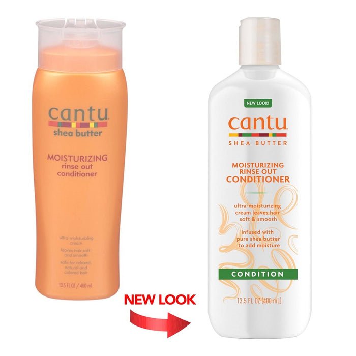 CANTU SHEA BUTTER MOISTURIZING RINSE-OUT CONDITIONER 13.5OZ