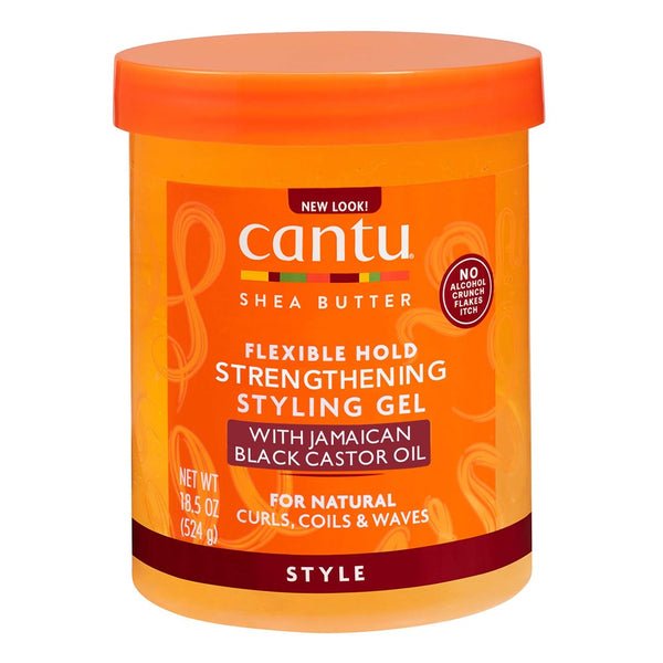 CANTU Strengthening Styling Gel with Jamaican Black Castor Oil 18.5OZ