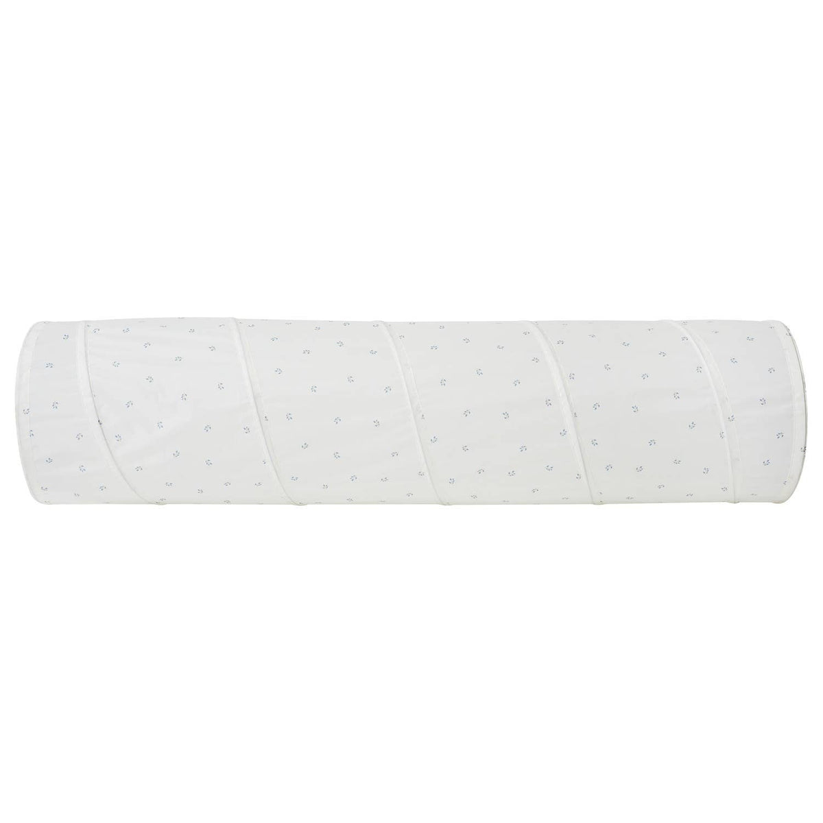 3 Sprouts - Play Tunnel with Eco-Friendly Recycled Fabric: Blueberry Ivory - Ages 3+