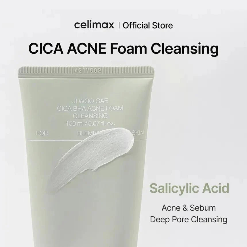 Celimax Ji Woo Gae Cica BHA Foam 150ml