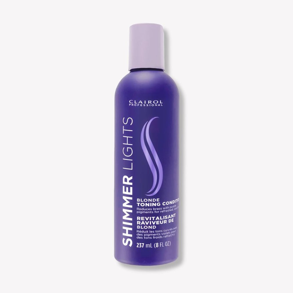 CLAIROL PROFESSIONAL SHIMMER LIGHTS BLONDE TONING CONDITIONER 8OZ
