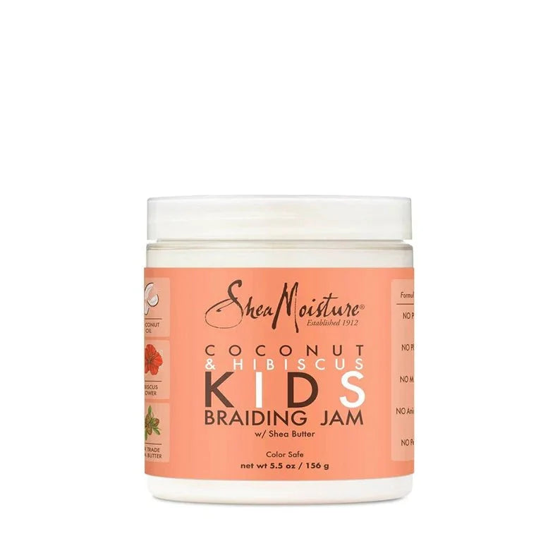 SHEA MOISTURE COCONUT & HIBISCUS KIDS BRAIDING JAM 5.5OZ