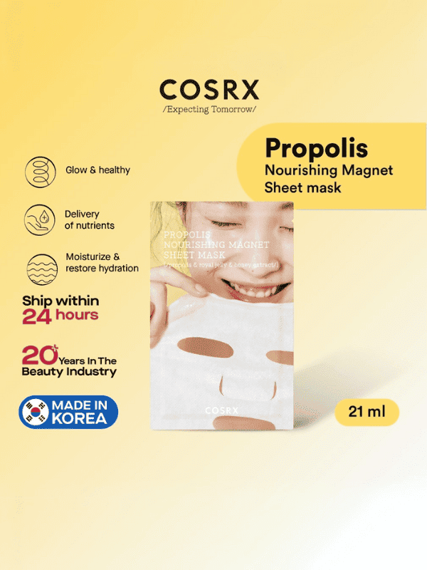 COSRX Full Fit Propolis Nourishing Magnet Sheet Mask 25ml