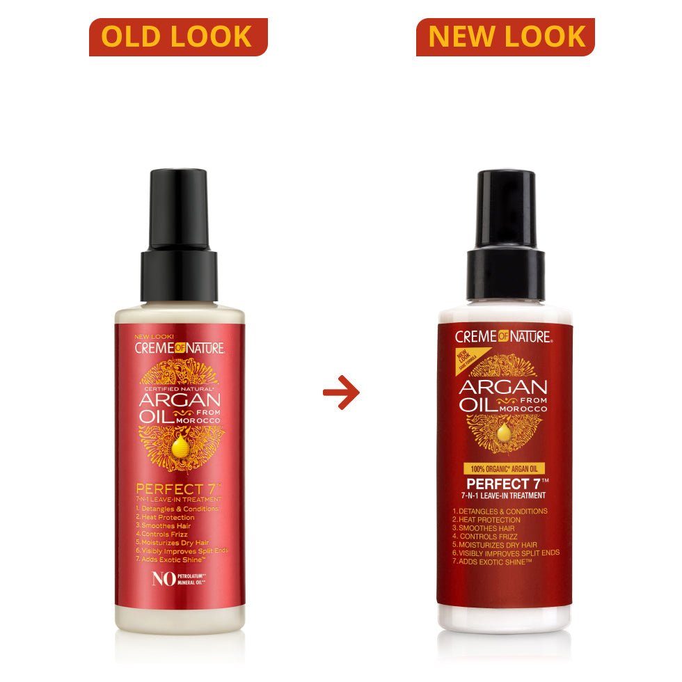 CREAM OF NATURE ARGAN OIL PERFECT 7™ 7-IN-1 LEAVE IN TREATMENT 4.23oz