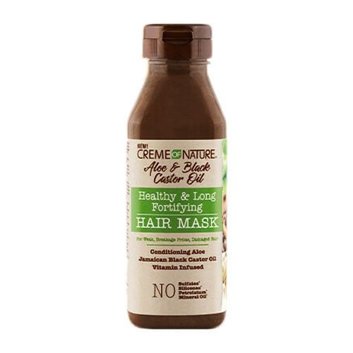 CREME OF NATURE ALOE & JBCO FORTIFYING HAIR MASK 12OZ