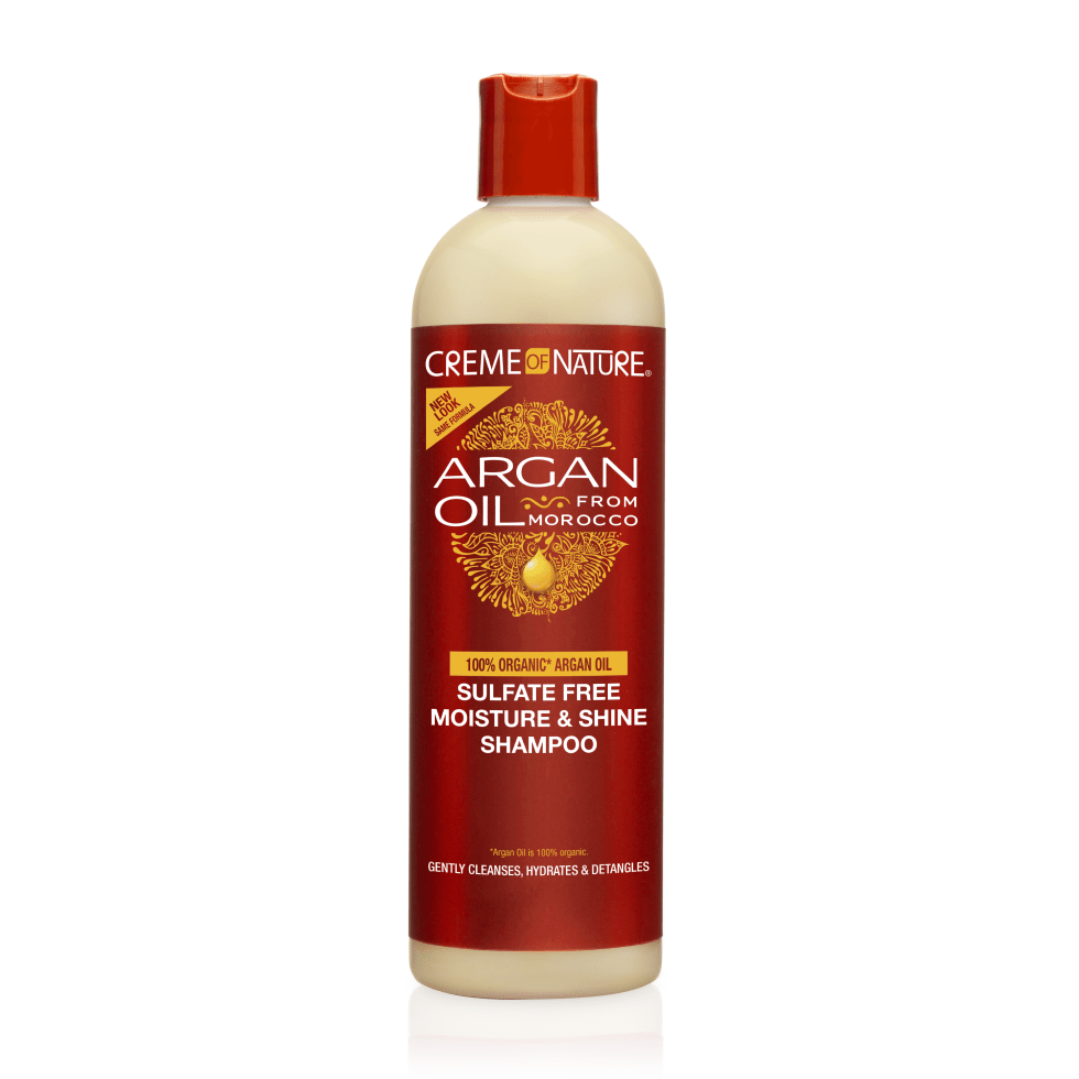 CREME OF NATURE ARGAN OIL MOISTURE & SHINE SHAMPOO 20OZ