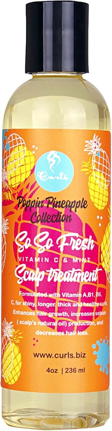 CURLS POPPIN SCALP TREATMENT 4 OZ