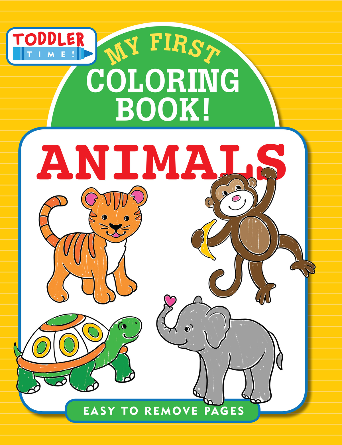 Peter Pauper Press - My First Coloring Book! Animals - Ages 2+