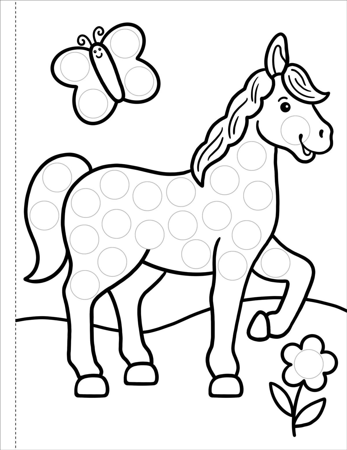 Peter Pauper Press - My First Dot Markers Coloring Book! Animals - Ages 3+