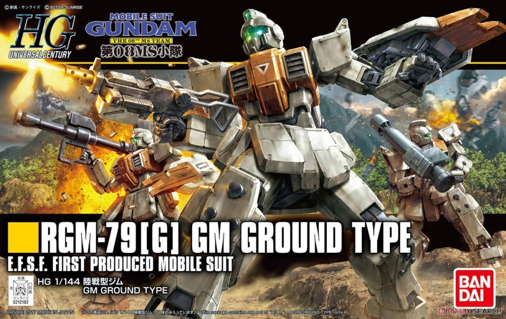 Gundam - The 08th MS Team HGUC RGM-79(G) GM Ground Type 1/144
