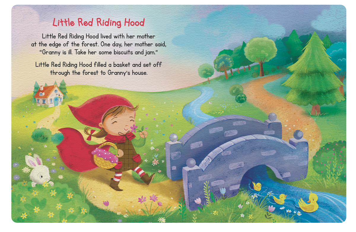 Little Hippo Books - My First Book of Fairy Tales - Children's Padded Board Book - Ages 0–5