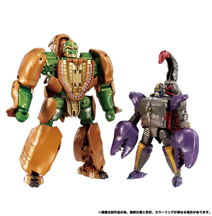 Transformers: Beast Wars Rhinox vs. Scorponok -Premium Finish - Two-Pack