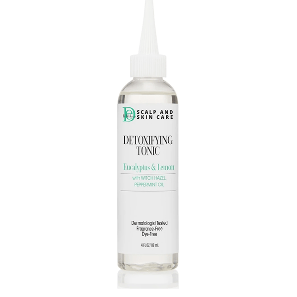 DESIGN ESSENTIALS SCALP & SKIN CARE Detoxifying Tonic – Eucalyptus & Lemon 4oz