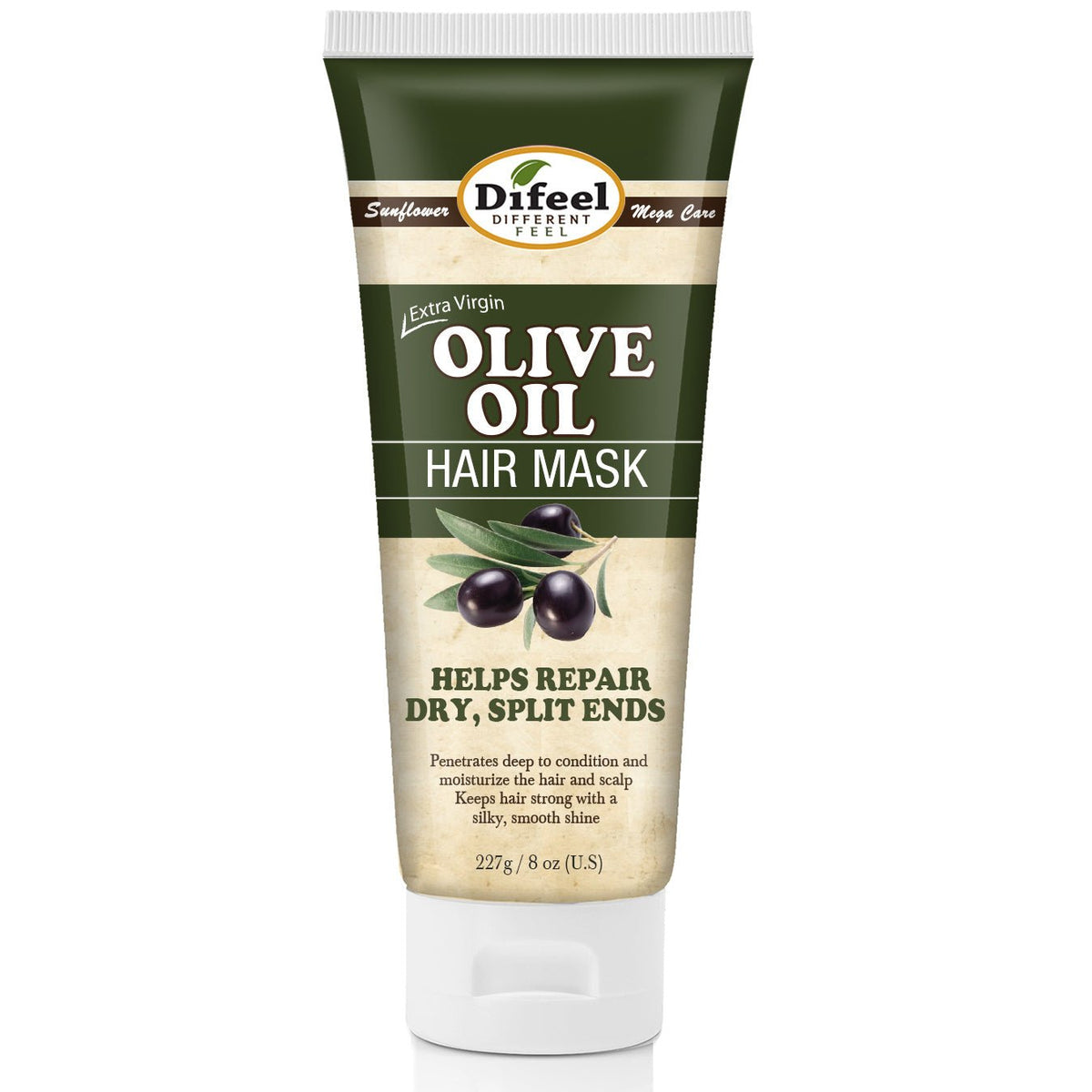 DIFEEL Extra Virgin Olive Oil Hair Mask 8OZ