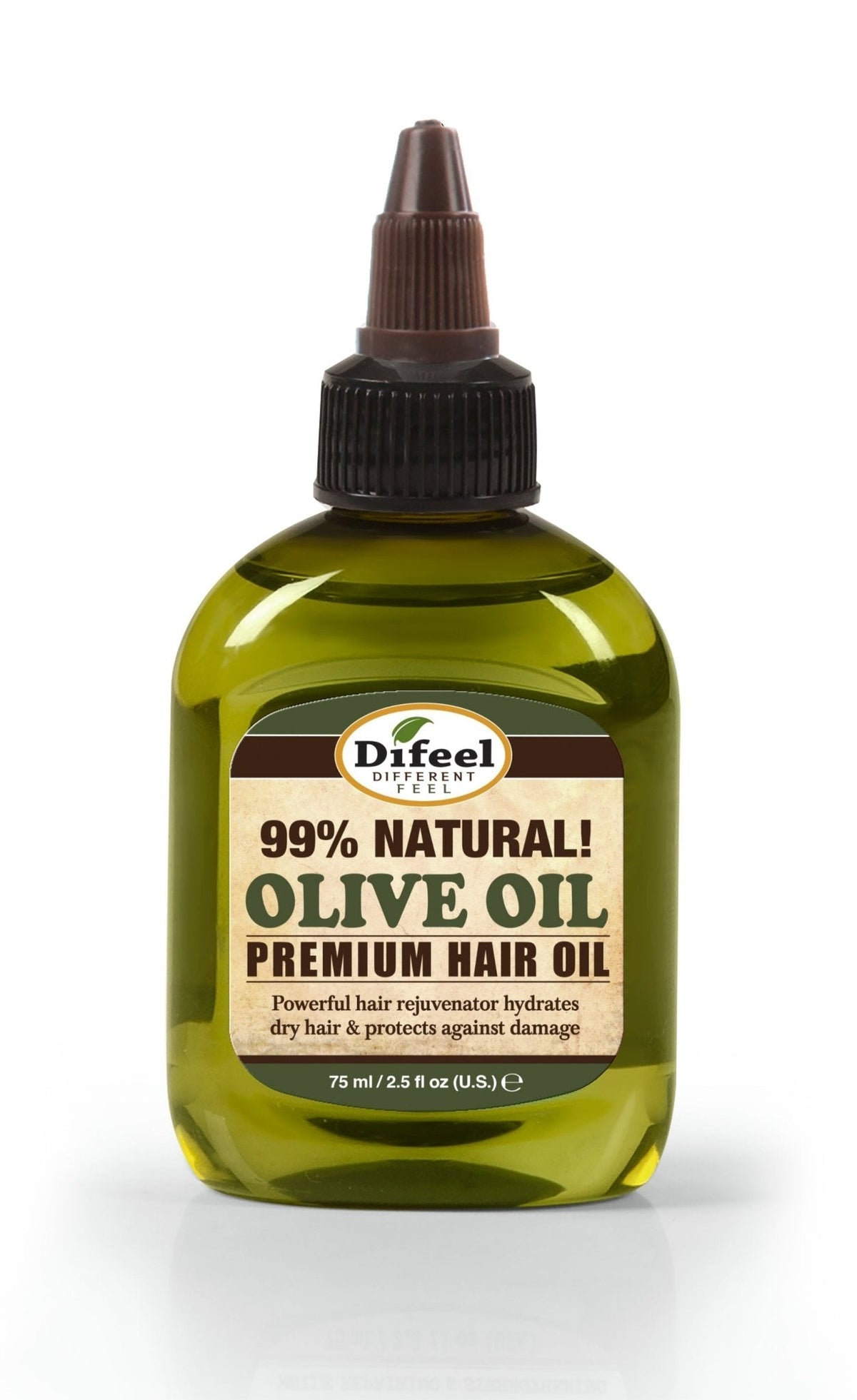 DIFEEL Premium Natural Hair Oil - Olive Oil 2.5 OZ