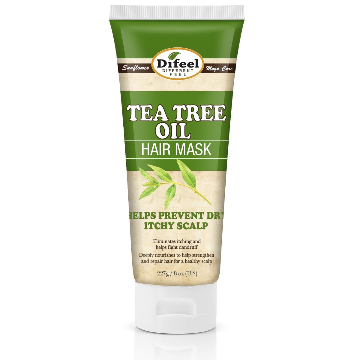 DIFEEL TEA TREE PREMIUM HAIR MASK 8 OZ