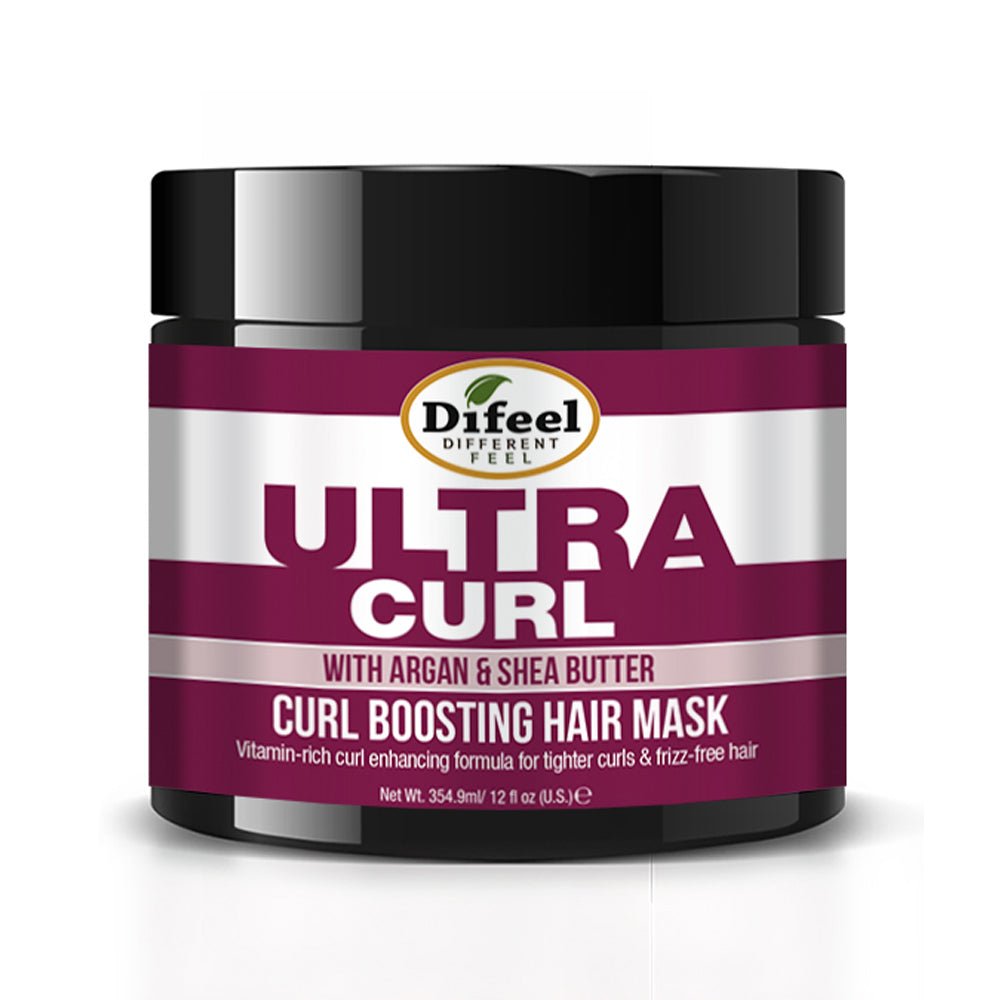 DIFEEL Ultra Curl with Argan & Shea Butter - Curl Boosting Hair Mask 12 oz.