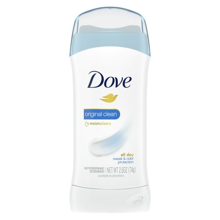 DOVE ANTIPERSPIRANT DEODORANT ORIGINAL CLEAN 2.6OZ