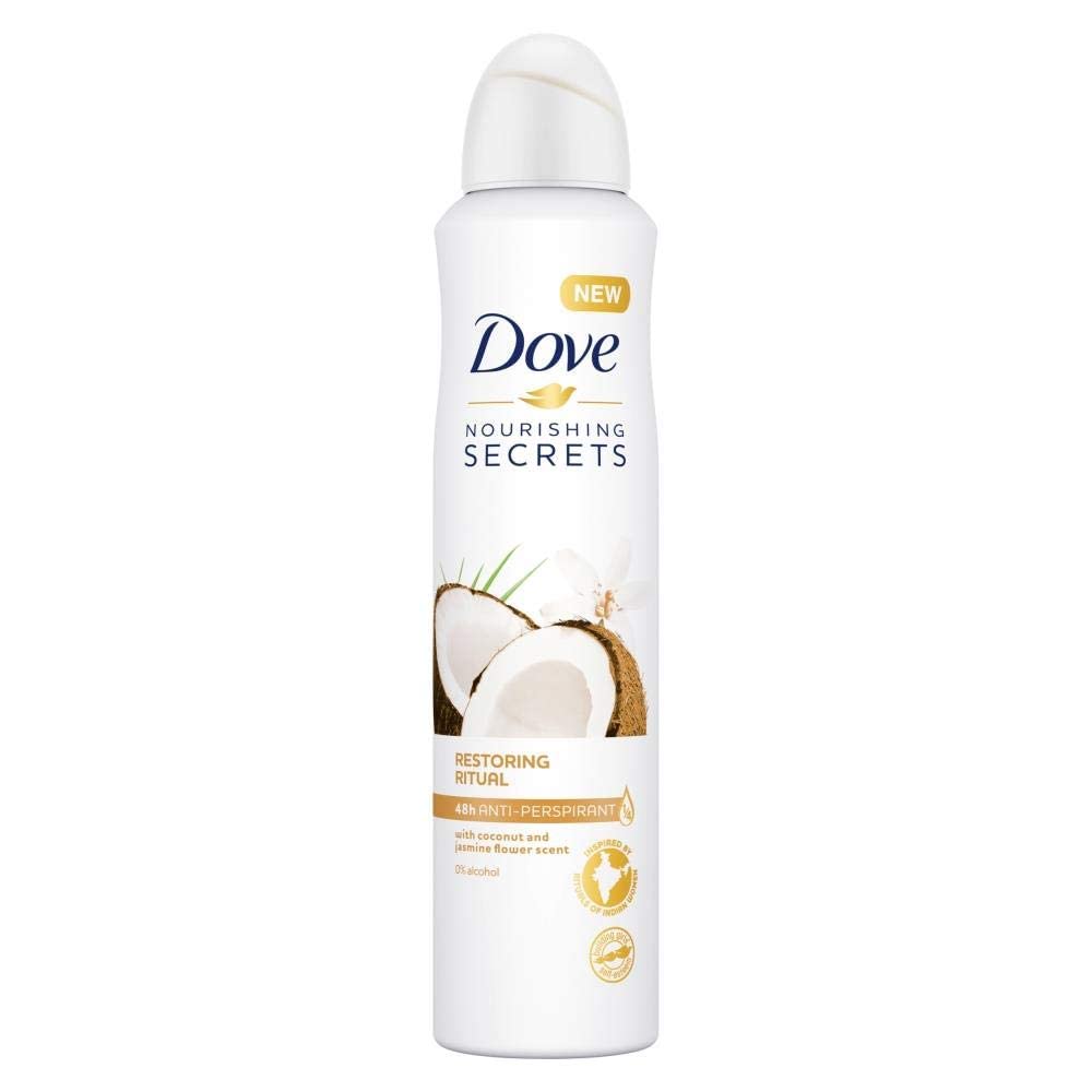 DOVE NOURISHING SECRETS COCONUT & JASMINE FLOWER ANTIPERSPIRANT 8.4OZ