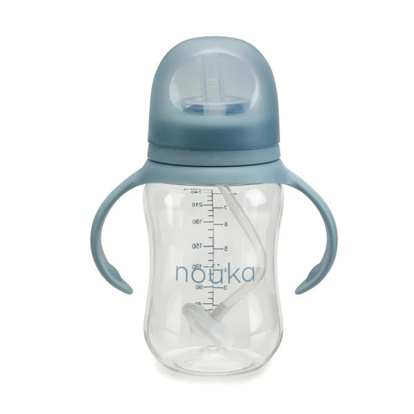 Transitional Sippy/Weighted Straw Cup | noüka | Wave