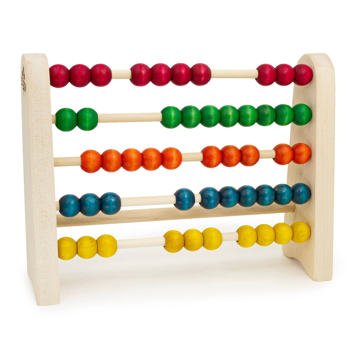 Toy Maker of Lunenburg - Colorful Wooden Abacus Counting Toy - Made In Canada - High Quality - Ages 3+