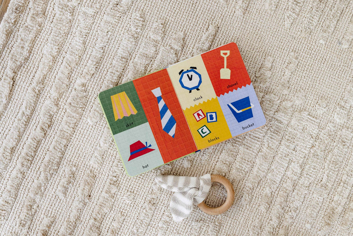 Paige Tate & Co. - First Words with Cute Quilted Friends - Ages 1–3
