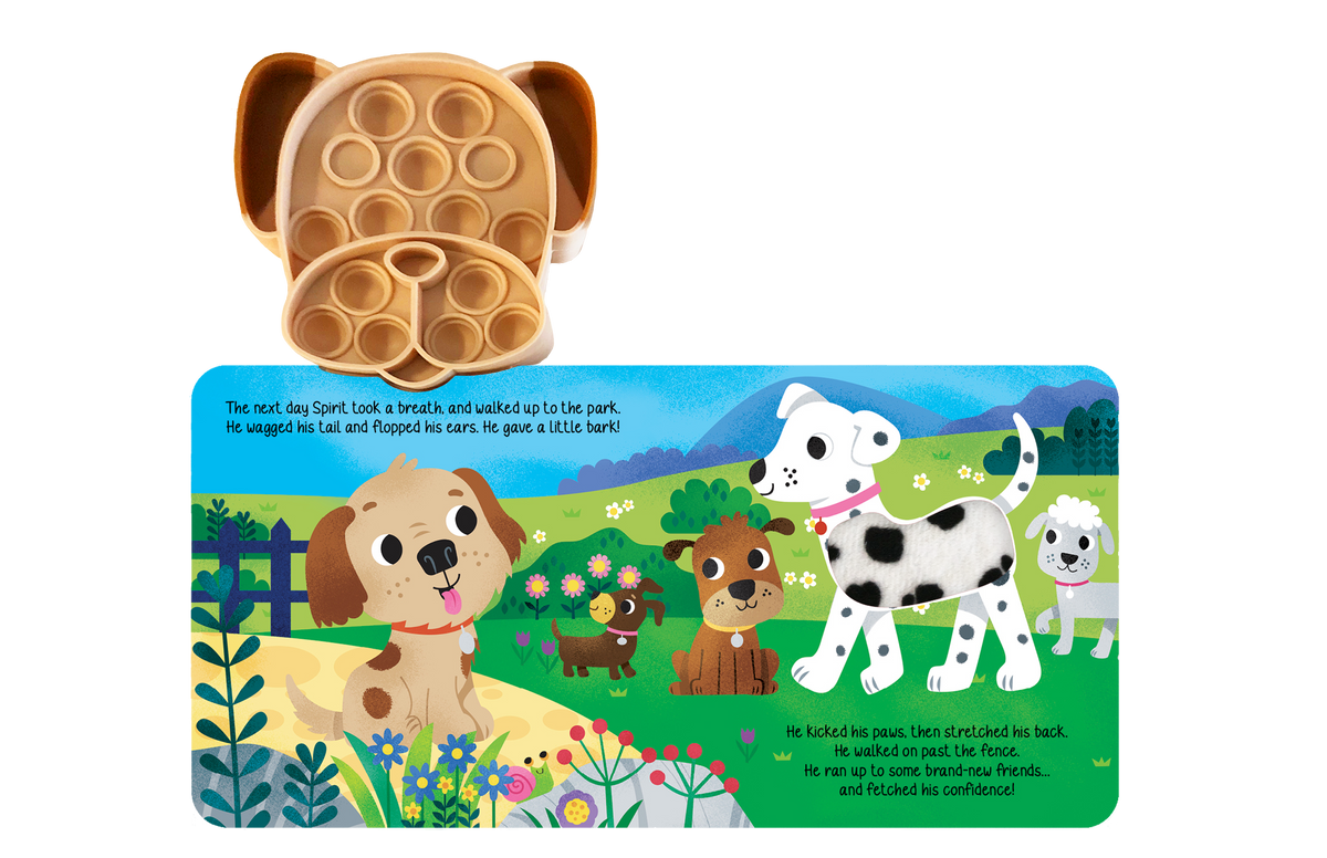 Little Hippo Books - Little Puppy - Your Sensory Fidget Friend - Ages 1+