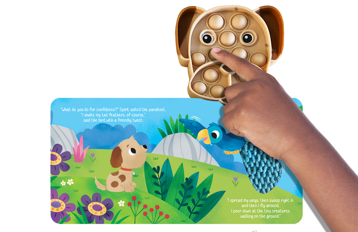 Little Hippo Books - Little Puppy - Your Sensory Fidget Friend - Ages 1+