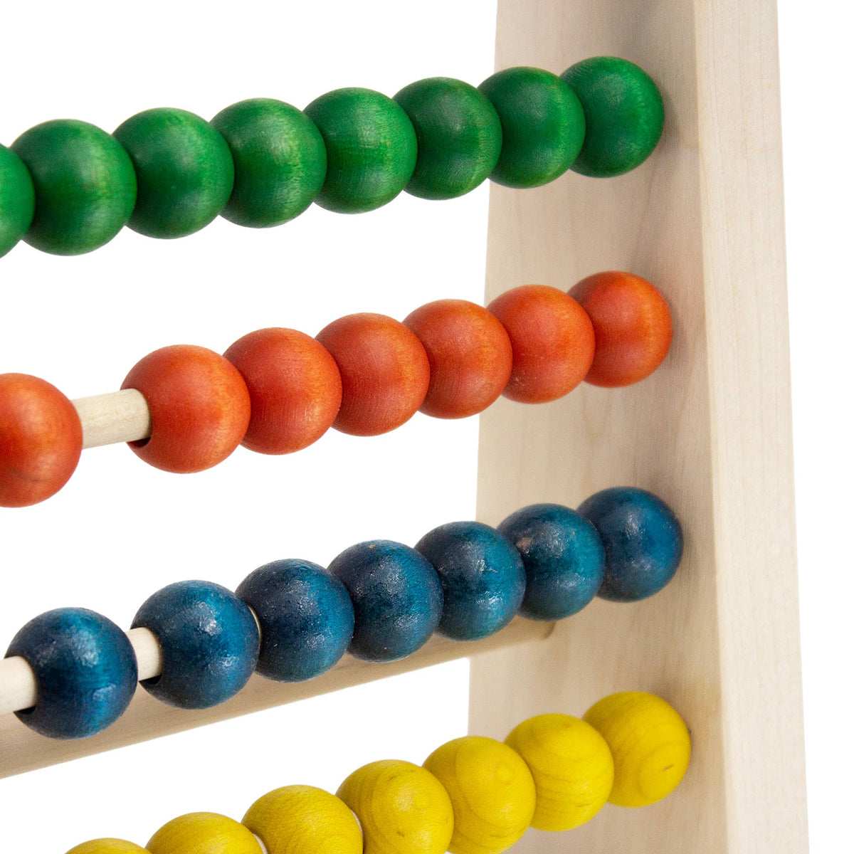 Toy Maker of Lunenburg - Colorful Wooden Abacus Counting Toy - Made In Canada - High Quality - Ages 3+